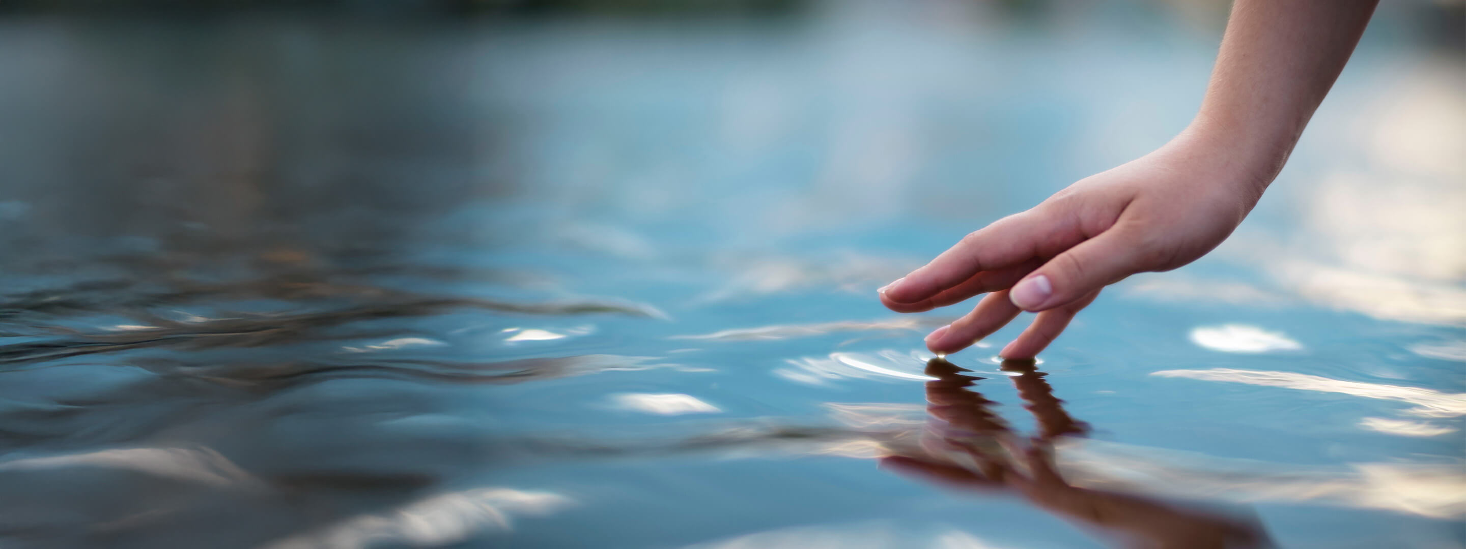Water treatment facility analyzing PFAS contamination in industrial wastewater systems